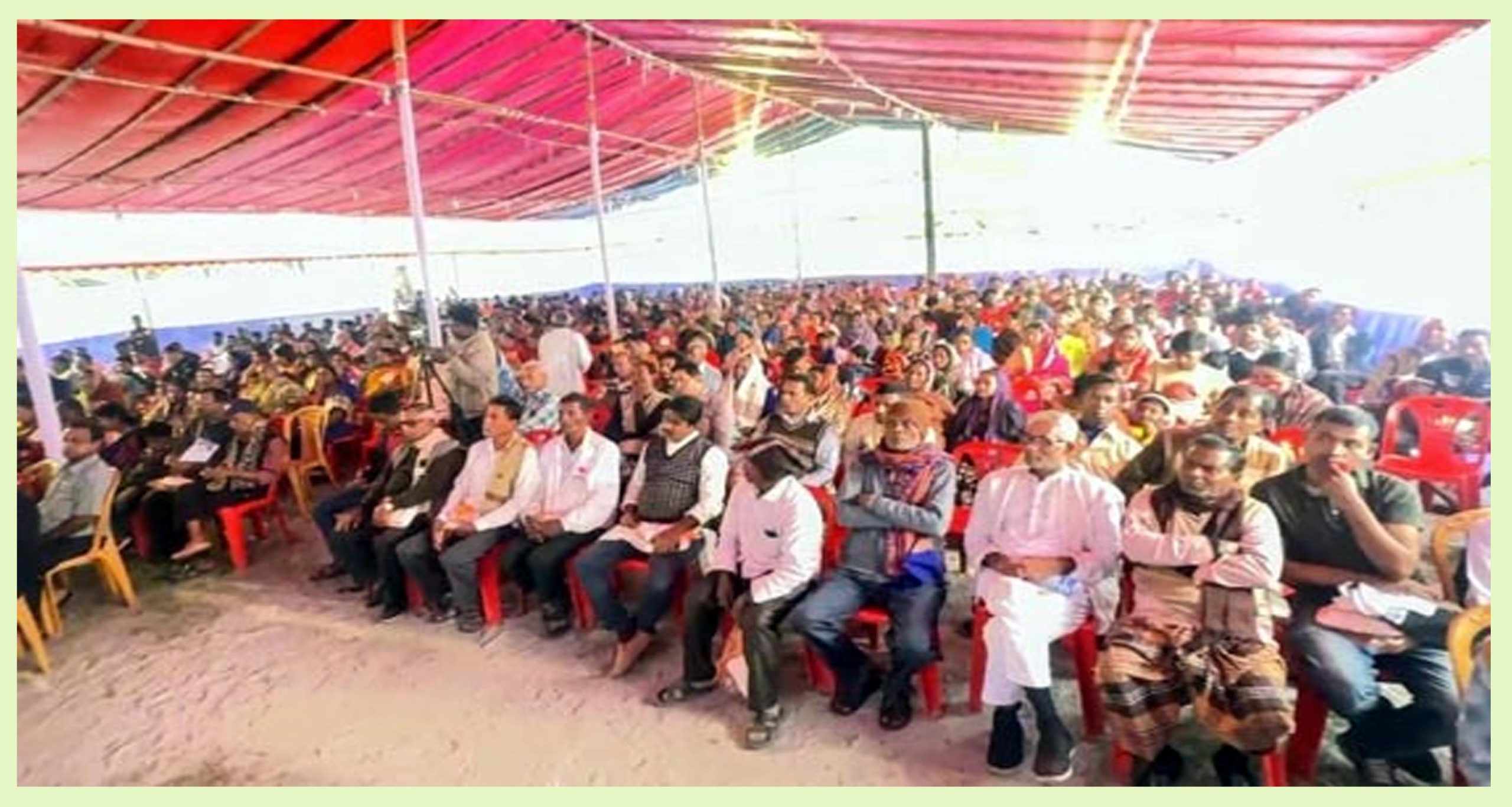 কাউখালীতে বিএনপি প্রার্থীর পক্ষে হিন্দু সম্প্রদায়ের সমাবেশ