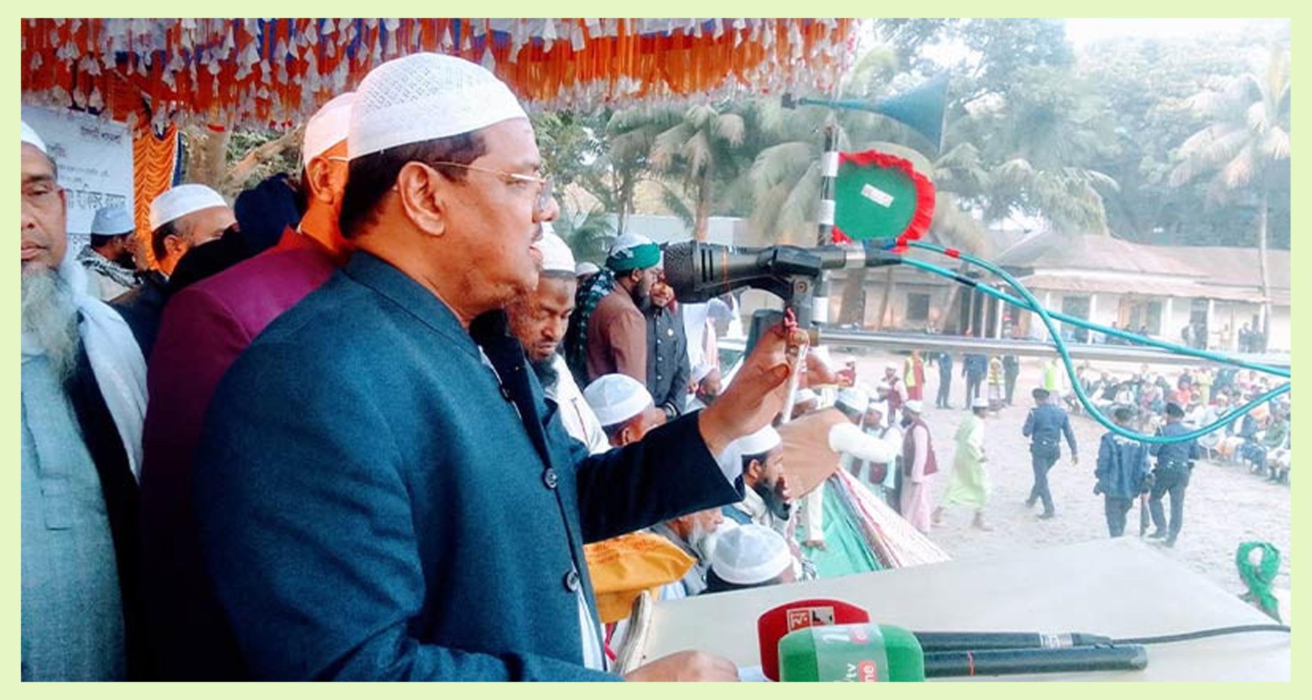 ইসলামের পক্ষে একমাত্র বাক্স হাতপাখা : মুফতি রেজাউল করীম