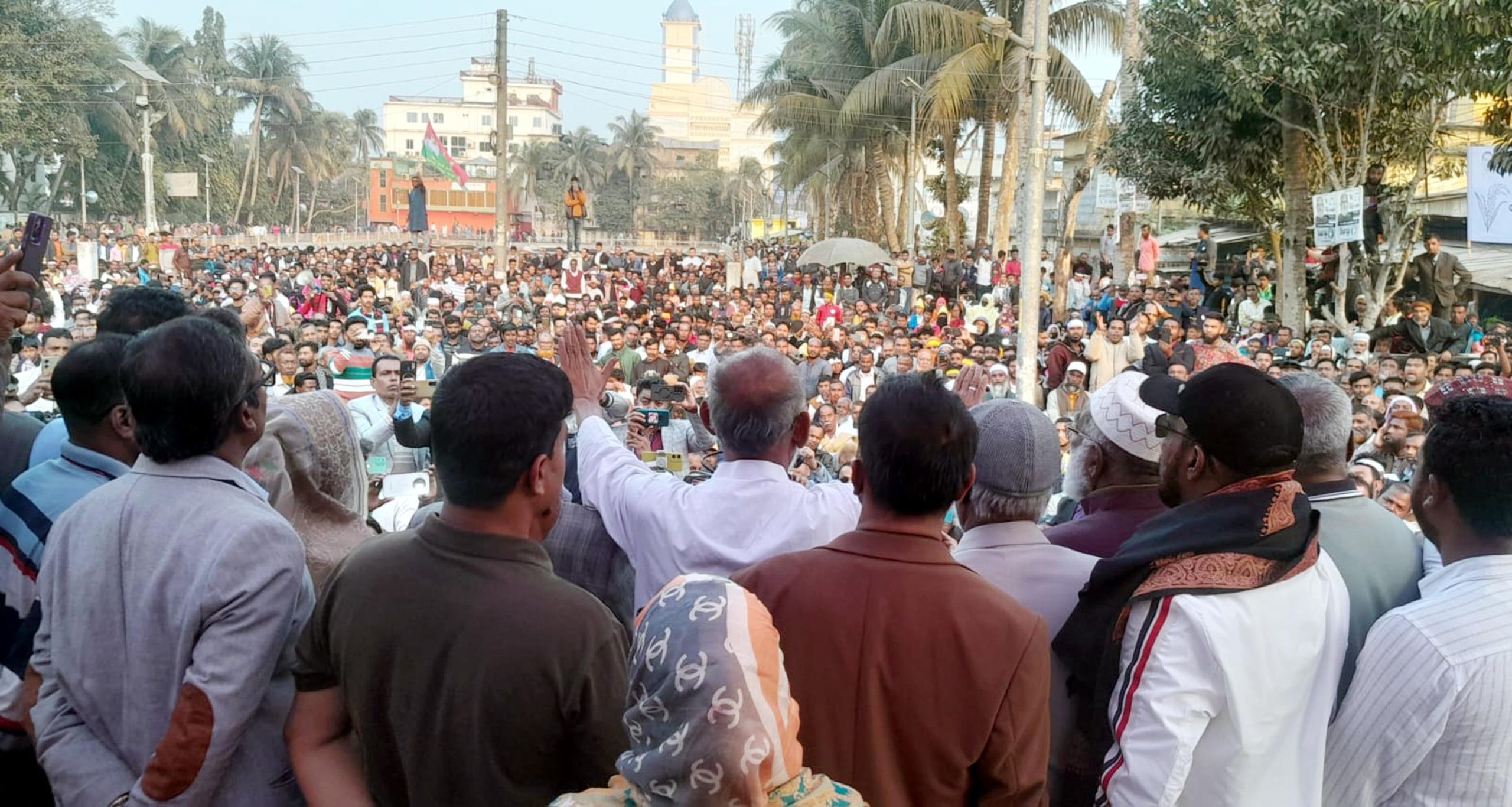 পিরোজপুরে বিএনপির নির্বাচনী জনসভা